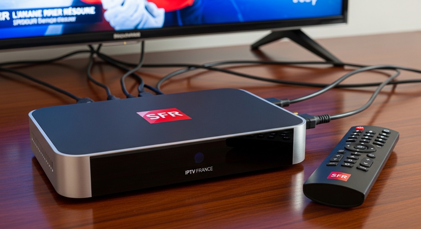 box S F R pour IPTV FRANCE