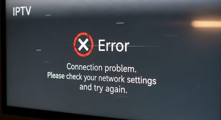 pourquoi certaines listes iptv sont instables error de connexion