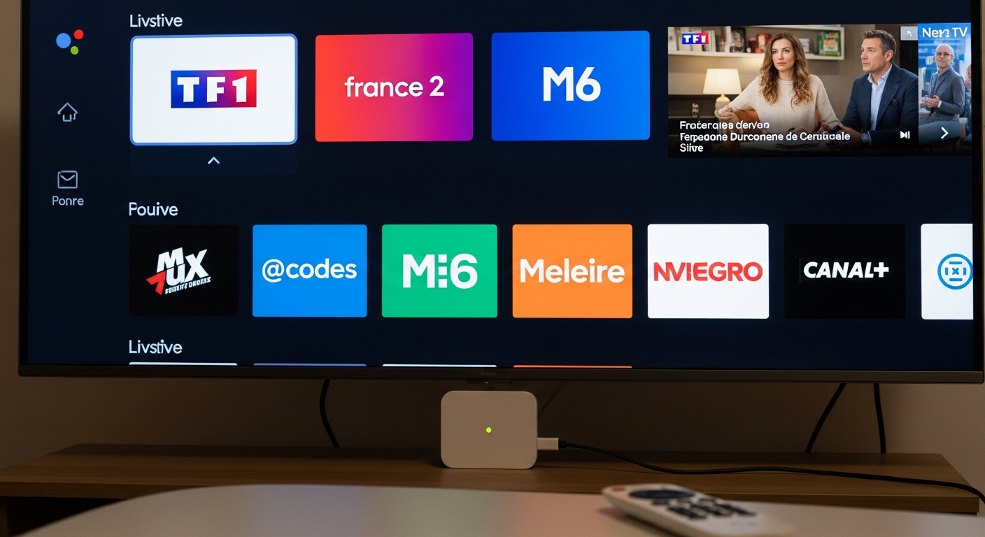 iptv pour Chromecast avec Google TV