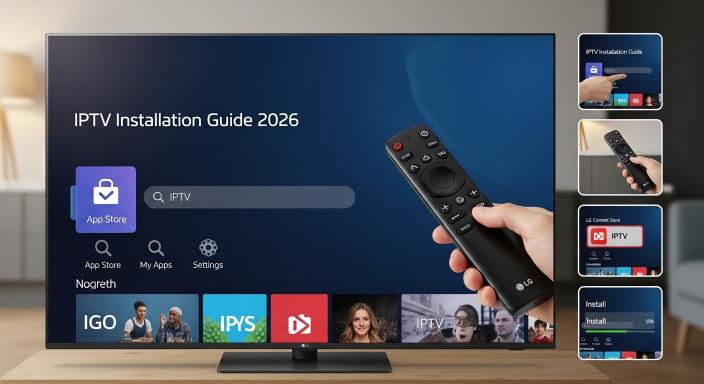 Comment installer IPTV sur LG Smart TV