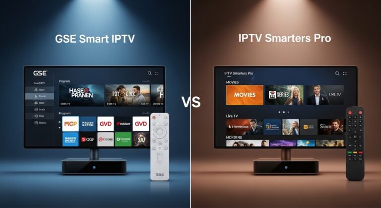 GSE Smart IPTV vs IPTV Smarters Pro