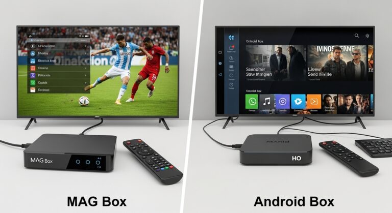 MAG Box vs Android Box pour l'IPTV