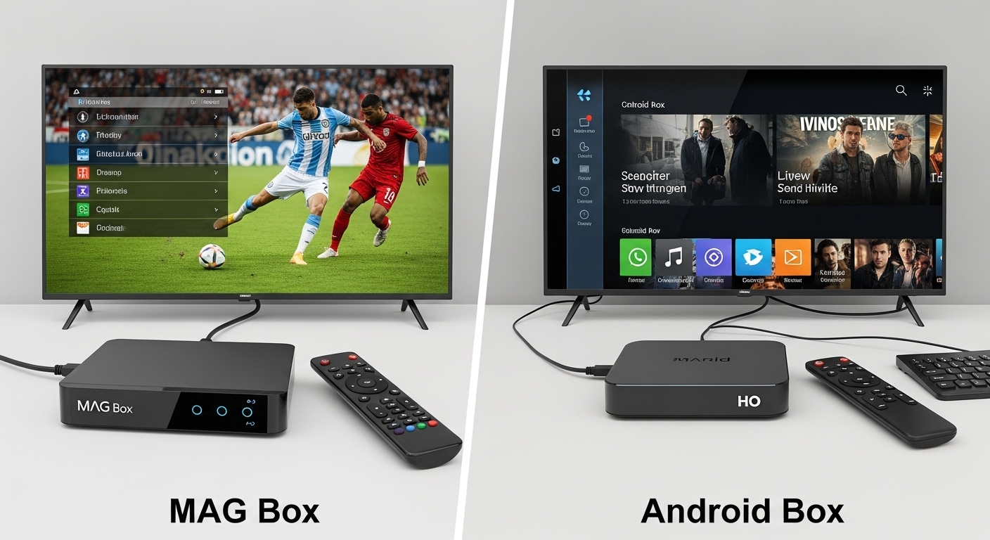 MAG Box vs Android Box pour l'IPTV