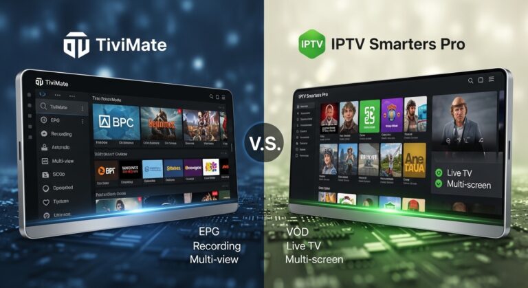 TiviMate vs IPTV Smarters Pro